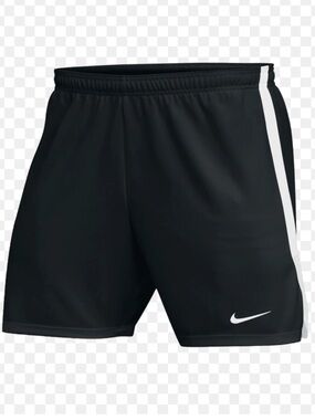 Nike Black Men’s Athletic Shorts with White Side Panels